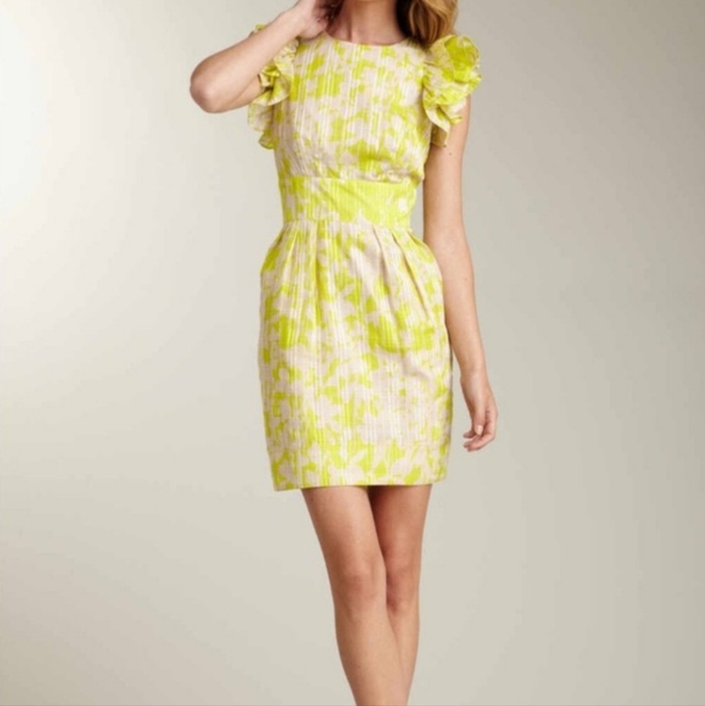 Flutter Sleeve Dress